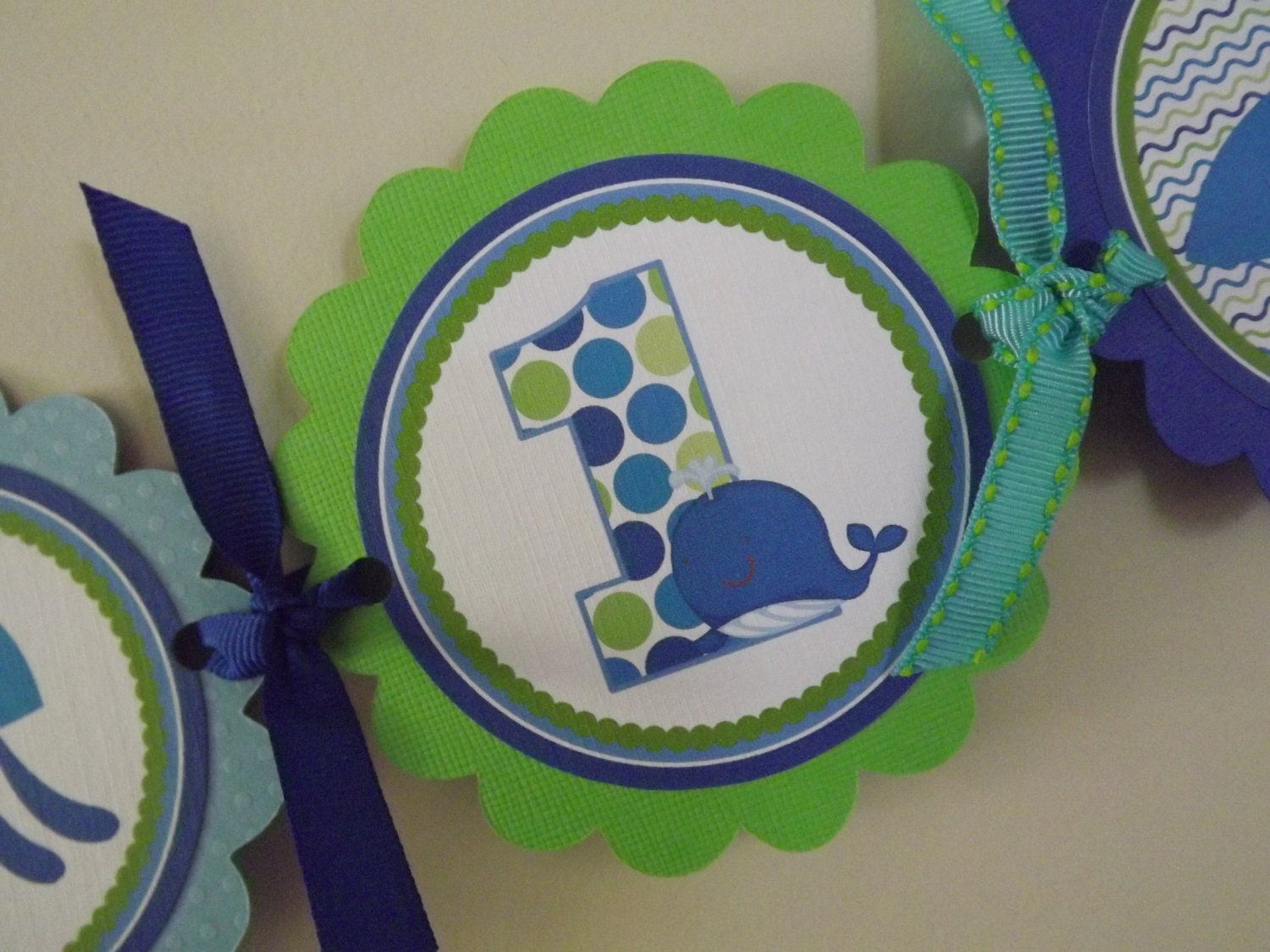 Blue Sea Collection: High Chair Banner Il_570xn