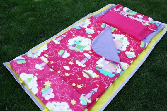 Princess Castle nap mat, play mat - KidCozy
