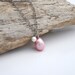 WEDDING, Bride, Bridesmaid Necklace, Mother of the Bride, Romantic Pink Pearl by Cheydrea