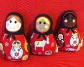 MADE TO ORDER - Nativity Babushka Doll