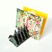 Fir Tree Letter Rack Green Glazed Ceramic Organizer