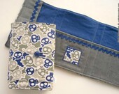 Skull Camo Scribblet Art Wallet