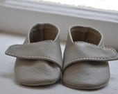 Leather Eco Friendly Soft Sole Baby Shoes, 3-12 months--choose your color