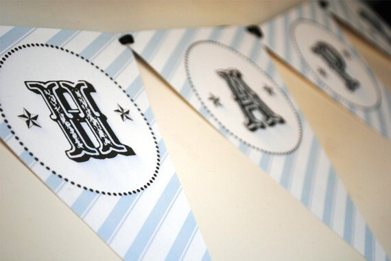 INSTANT DOWNLOAD Mustache Bash Little Man BANNER Customized Printable by Itsy Belle Il_570xn