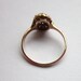 Antique Victorian Turquoise and Diamond Engagement 14K Ring