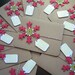 Handmade Snowflake Kraft Christmas Cards Set of 10