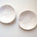 bark Porcelain Ceramic Dishes or Salt Cellars