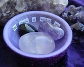 The Magic is Within You -- Invocation Blessing Bowl with Crystals