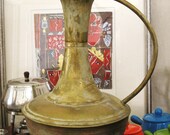 40% off Entire Shop - Vintage Large Brass Lamp Base - Lamp Supply
