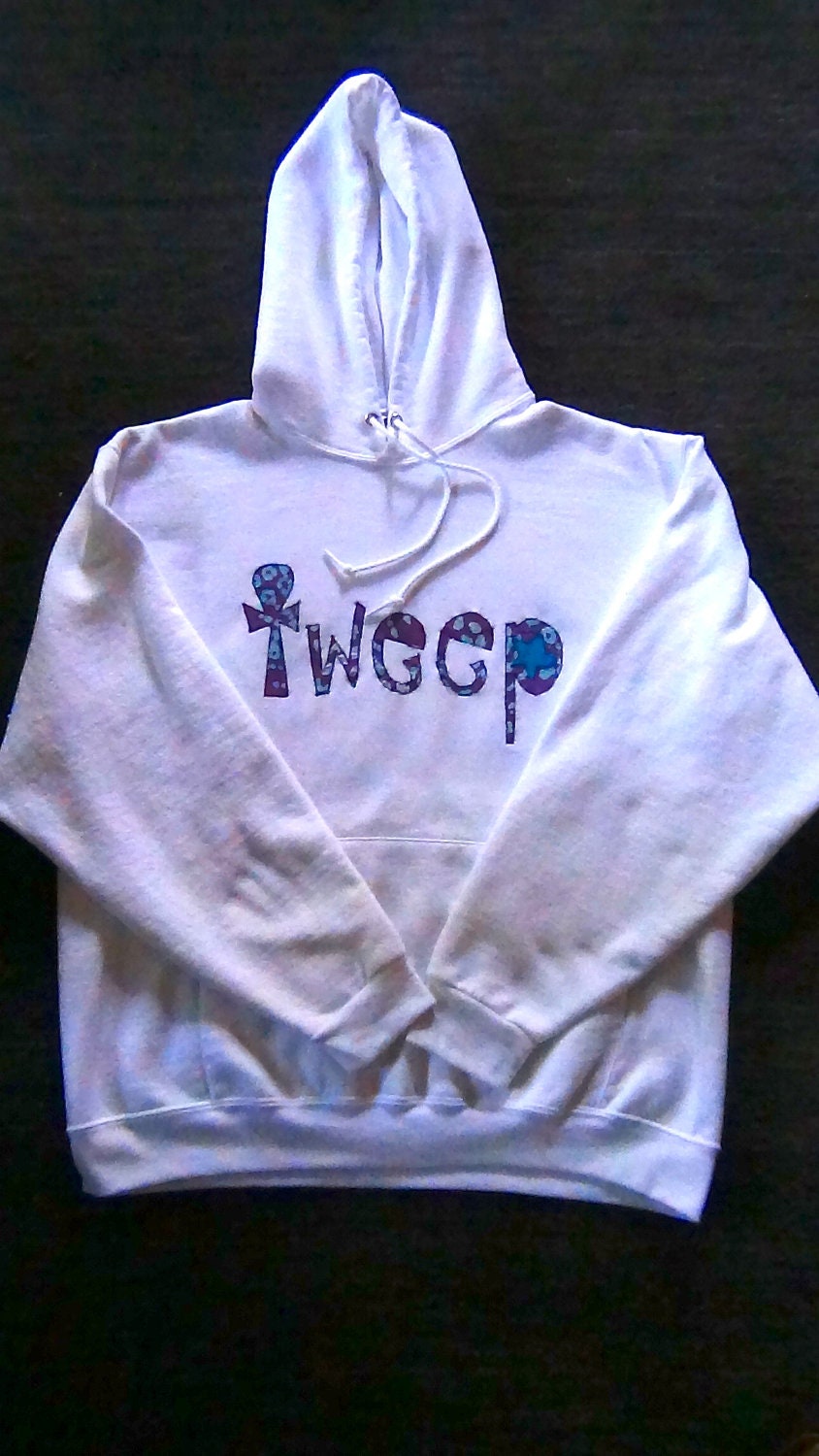 RESERVED Tweep Hoodie Sweatshirt for Twitter Junkies by GoHeyJudy