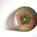 Vintage Folk Art HOREZU Large Romanian Ceramic Plate signed Mischiu