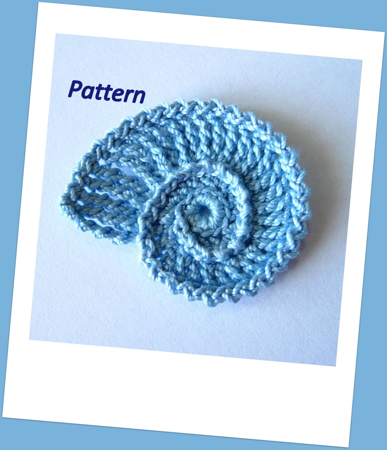 Sea Shell Crochet Pattern