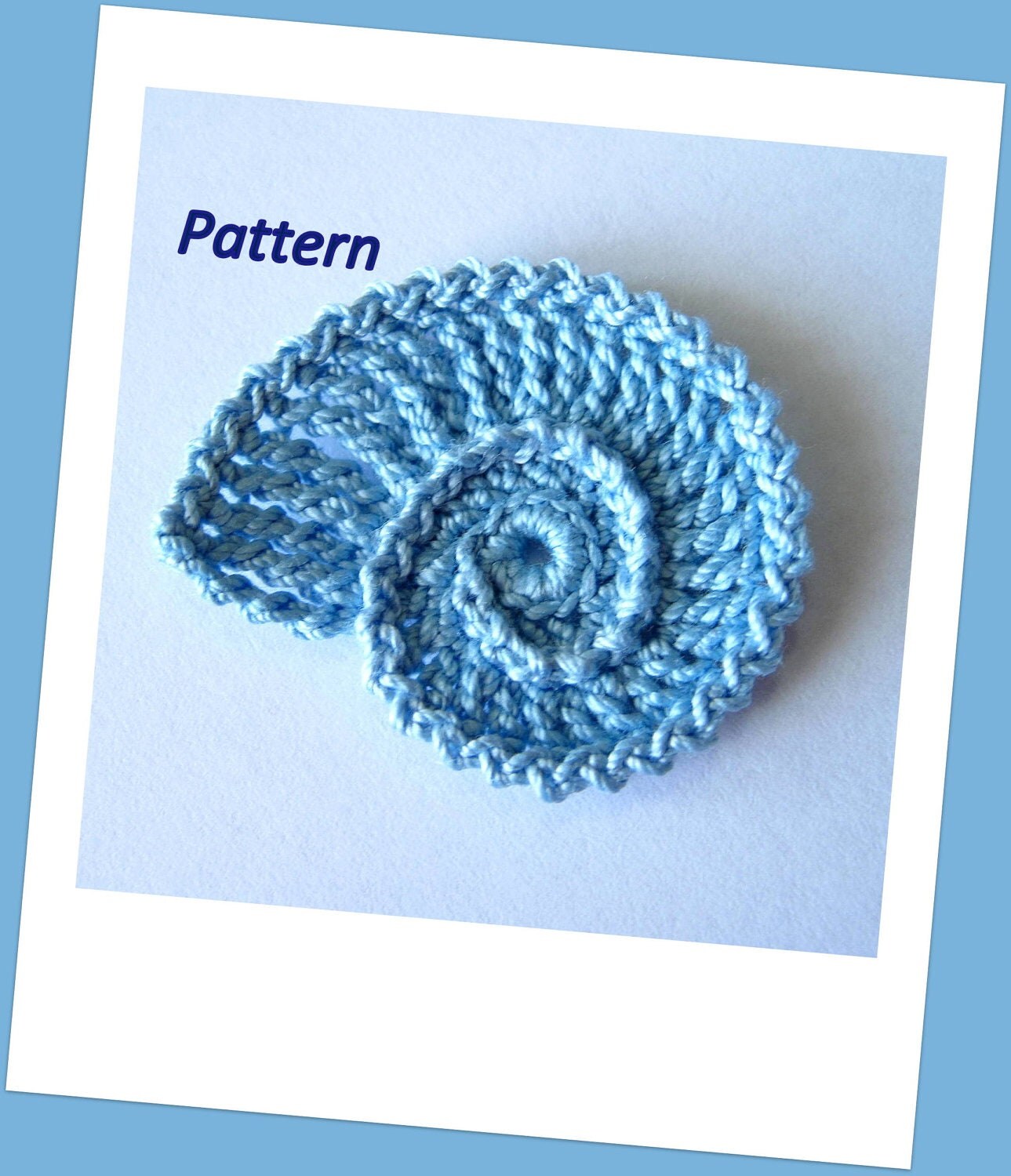 Crochet Seashell Pattern