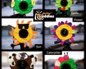 SPECIAL Shutter Buddies 4 FOR 3 With Squeakers Camera Lens Accessories