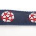 Childs Belt -- Soccer Ball on Navy Blue