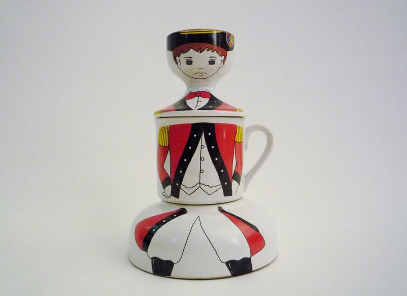 Vintage Porcelain Beakfast Set