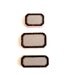 Blank Apothecary Label Stamps (Rubber Cling Mount Stamp) - Perfect for Halloween paper crafts, fabric, and more