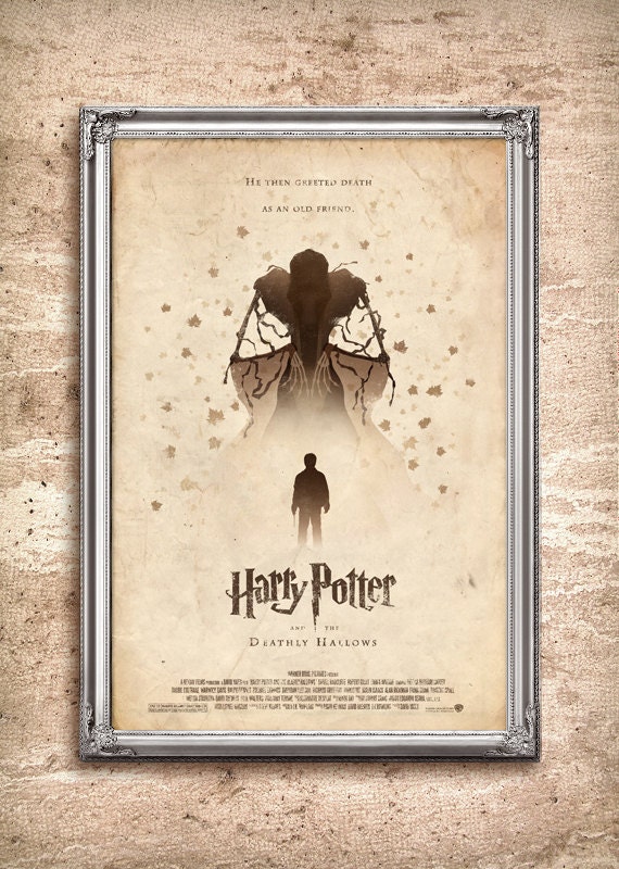 Harry Potter and the Deathly Hallows 24x36 Movie Poster