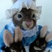 Mom and Bunnies,  Needle felted, Collectible, OOAK by Grannancan