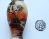 VINTAGE Handpainted Shaker Tree In The Meadow