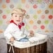 SALE 5'x6' Photography Backdrop Photo Prop Vinyl Vintage Colorful Dots CUSTOMER FAVORITE