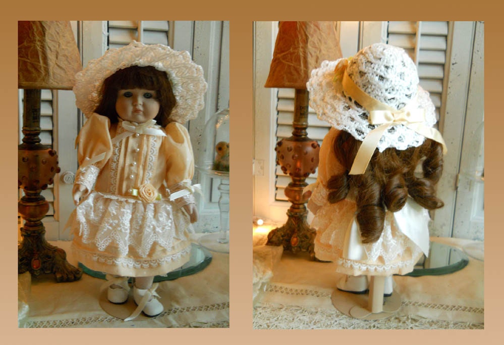Vintage Goebel Musical Porcelain Limited Edition Doll Original Box And Papers Carol Anne Dolls By Bette Ball No. 179/1000 Collectible Doll