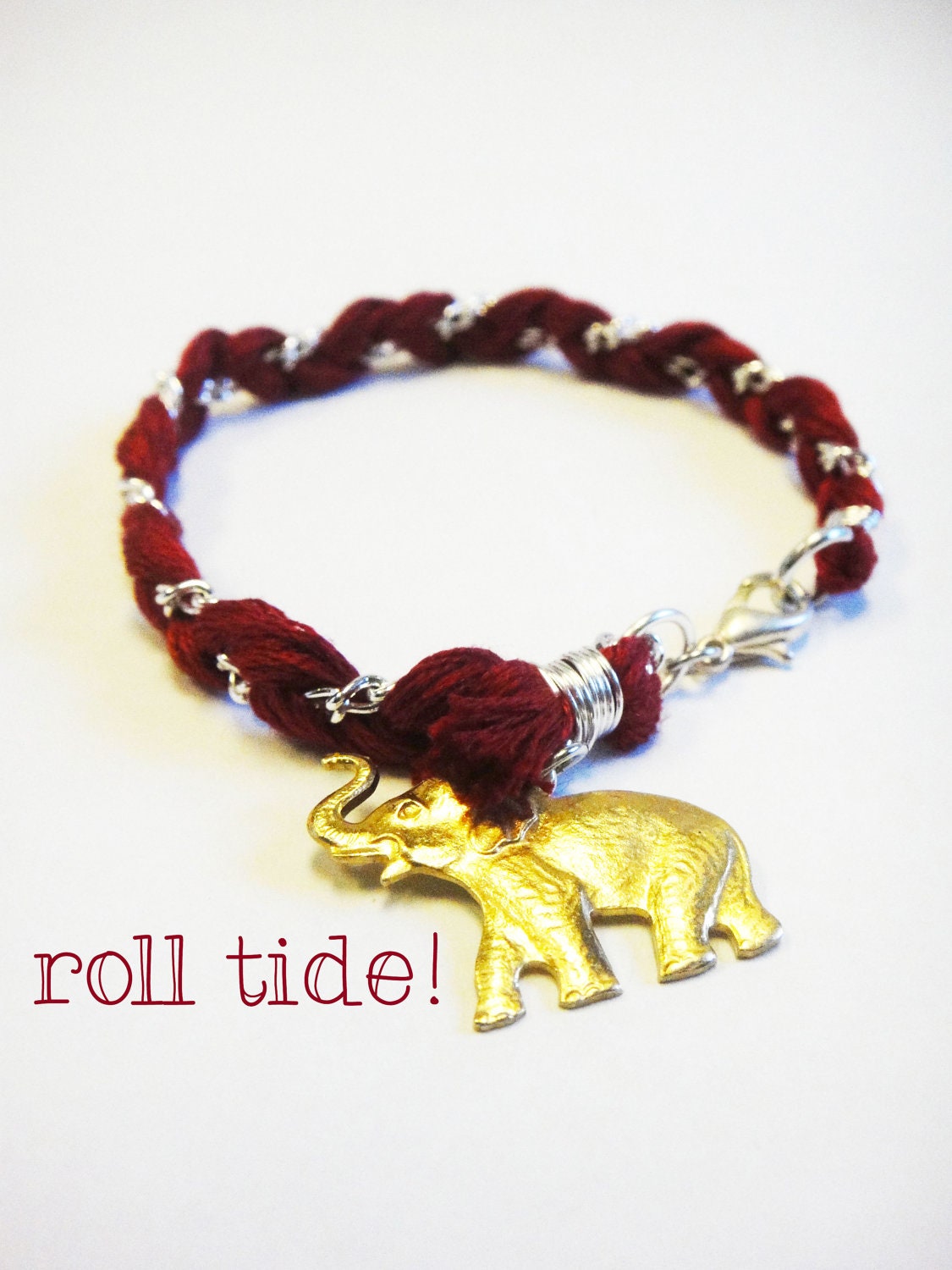 University of Alabama Good Luck Charm Bracelet