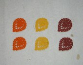 Doily Leaf applique : Autumn