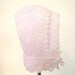 1950's Soft Pink Sweater, Bonnet and Socks Set