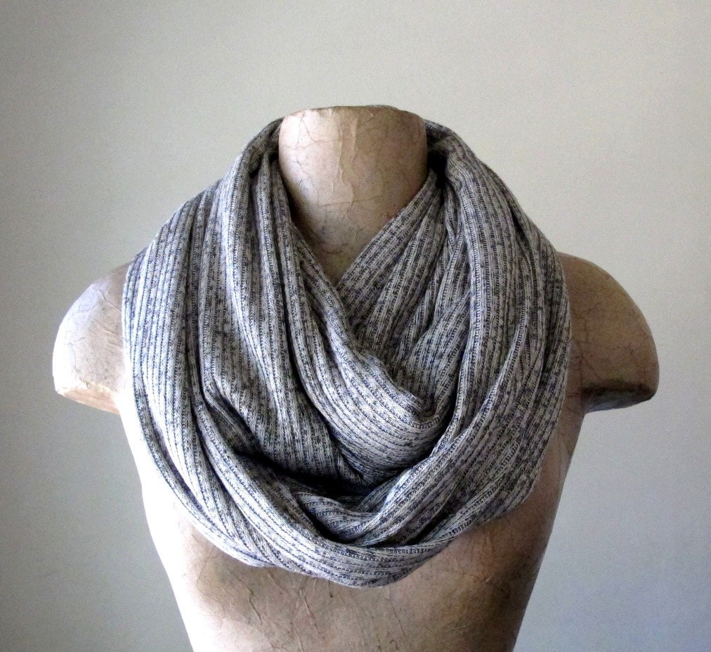 Oatmeal Sweater Scarf - Ribbed Knit Infinity Scarf - Earthy Circle Scarf -  Loop Scarf, Eternity Scarf, Fall Scarf, Winter Scarf
