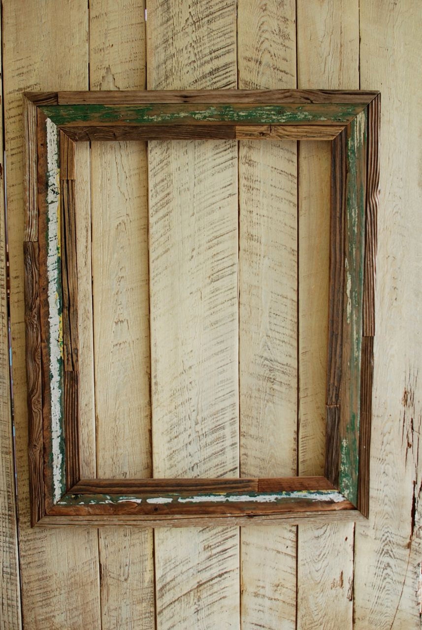 18x24 driftwood meets the screen door random Quilt  reclaimed Wood art frame