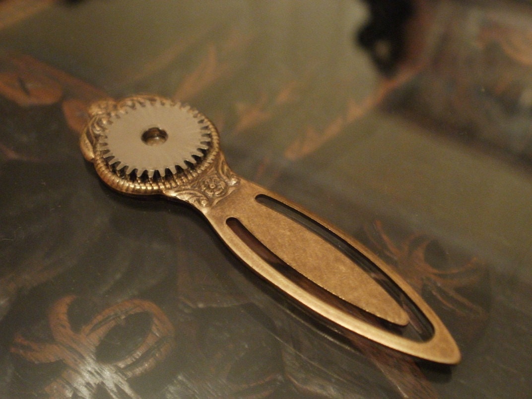 Steampunk Gear Bookmark