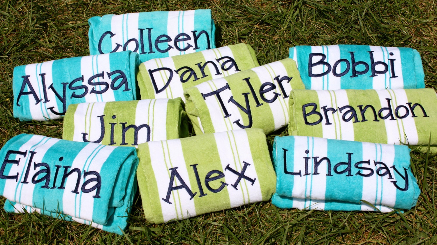 Personalized Beach Towels