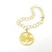 Gold Vermeil Bracelet Link Chain Jewelry Tree of Life Charm Jewellery Pendant Handmade Unique Everyday Fashion B-309 310 311