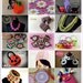 Crochet Pattern Flowers And Rings Scarf