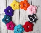 Custom order barrettes, your choice of colors.