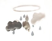 Nursery Mobile- Stormy Skies