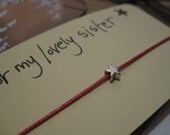 for my lovely sister...Wish String Bracelet...