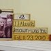Personalized Wedding gift/Decoration Happily Ever After wedding, shower, anniversary, Valentines gift I have always know it was you