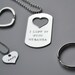 Personalized His and Hers Necklace - Personalized Deployment Necklace - Personalized Father Daughter Necklace - Father of the Bride