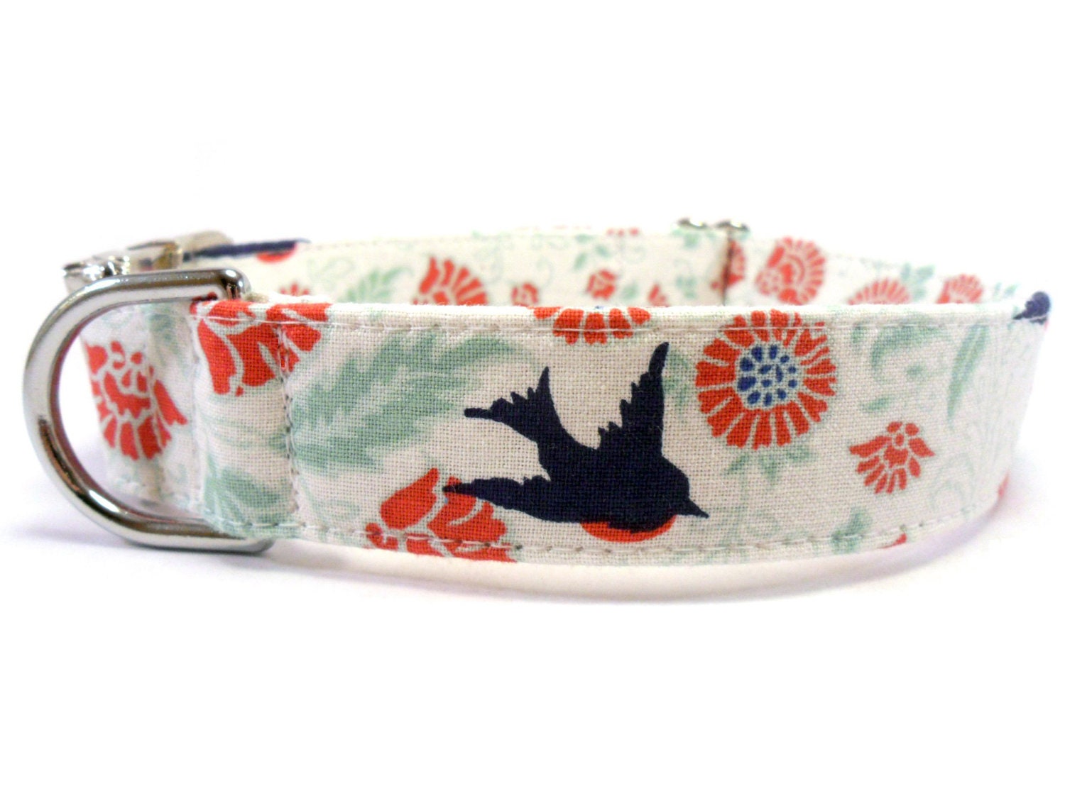 SONGBIRD Dog Collar HANDMADE - GingersWonders
