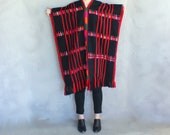 Vintage Poncho Brightly Colored Embroidered South Of the Border Poncho Large