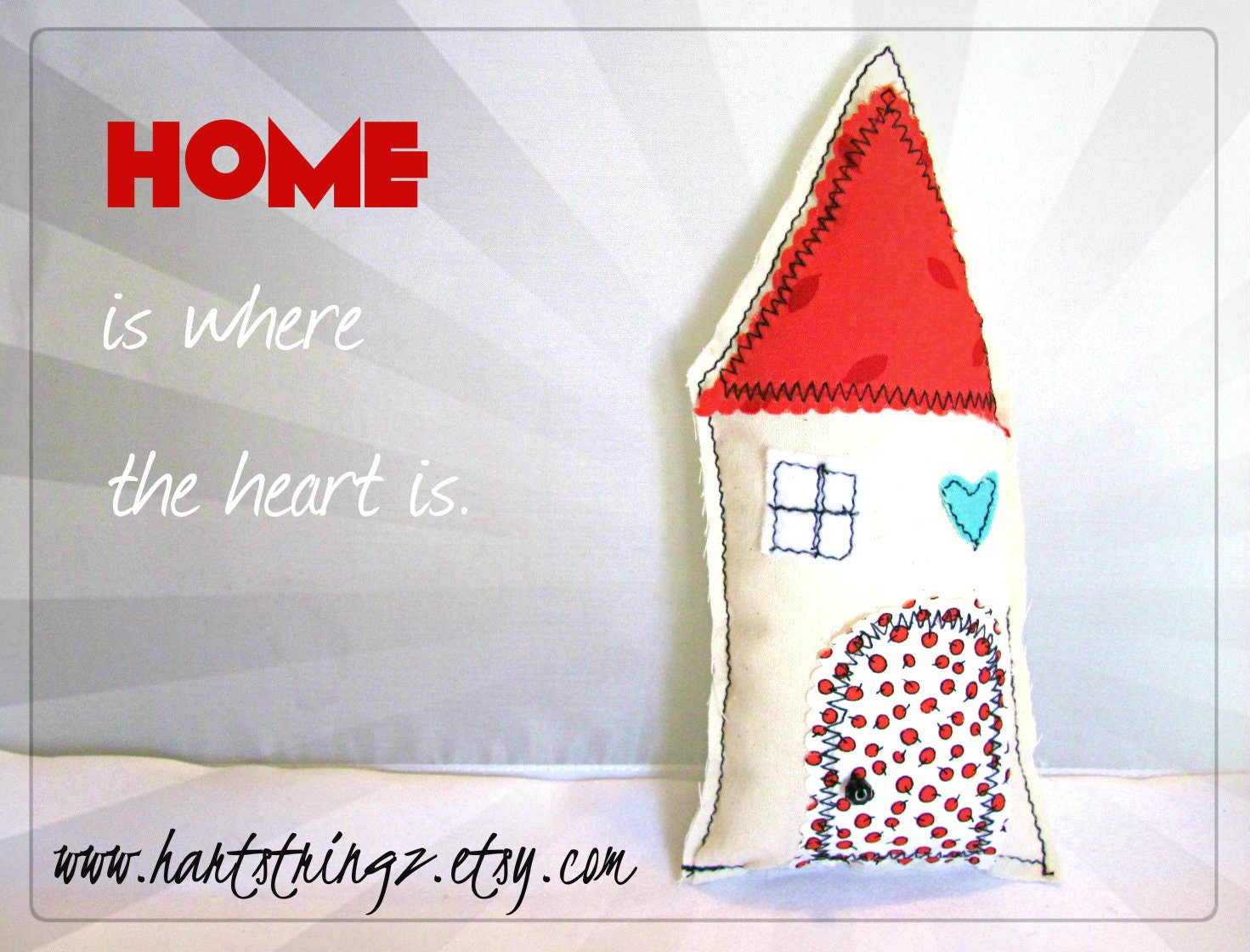 Home Is Where The Heart Is, Home, Print, Housewarming