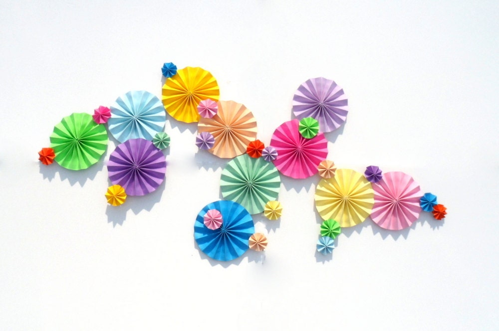 Custom Pinwheels Spring Summer Colors