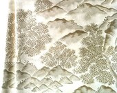 vintage kimono obi - japanese pure silk - nishijin ori - fukuro obi - 360cm - sent via EMS
