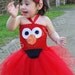Infant- Elmo Tutu Dress Inspired