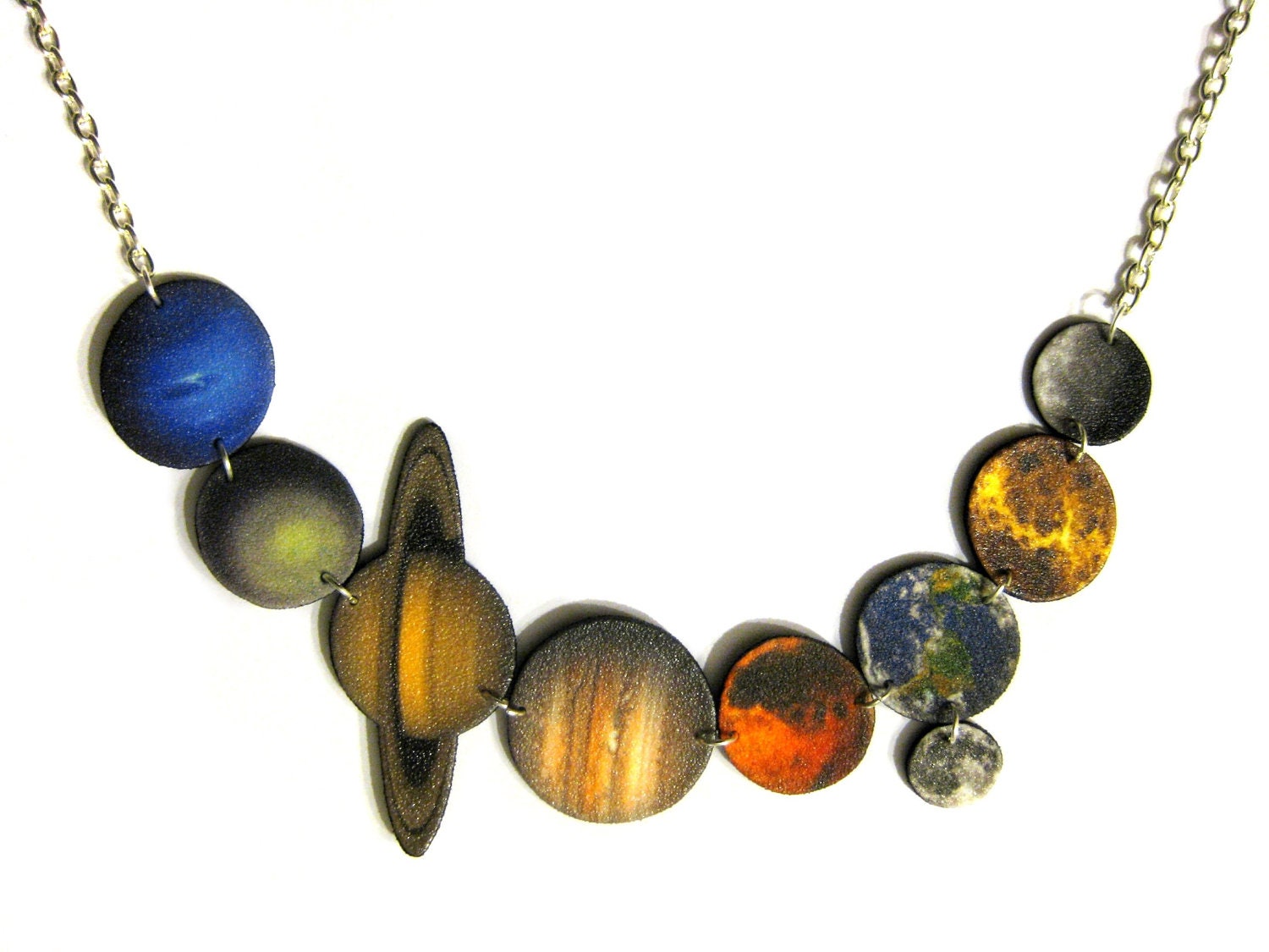 Solar system  necklace