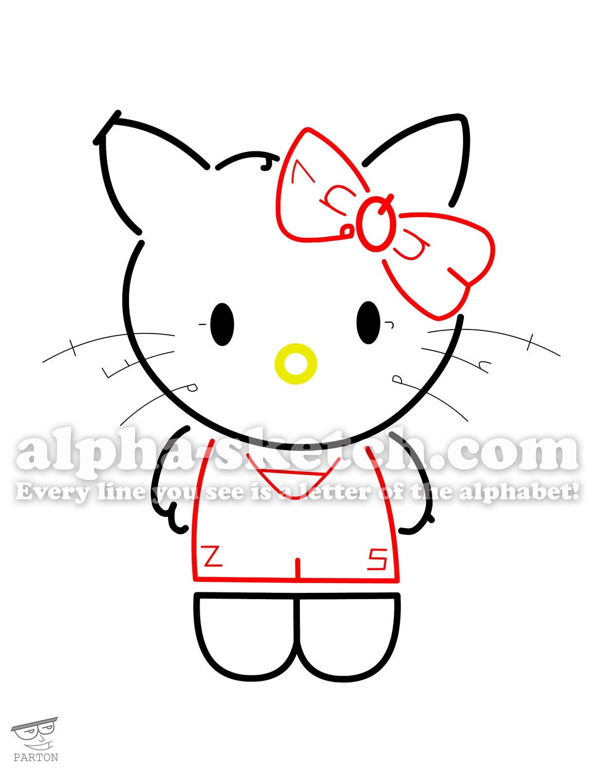 Sketch Hello Kitty