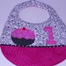 baby girl gift, baby birthday, baby Appliqued bibs, girl bibs, Cupcake Bib, Babys1st Birthday Bib,shower gift, cupcake, boys first birthday