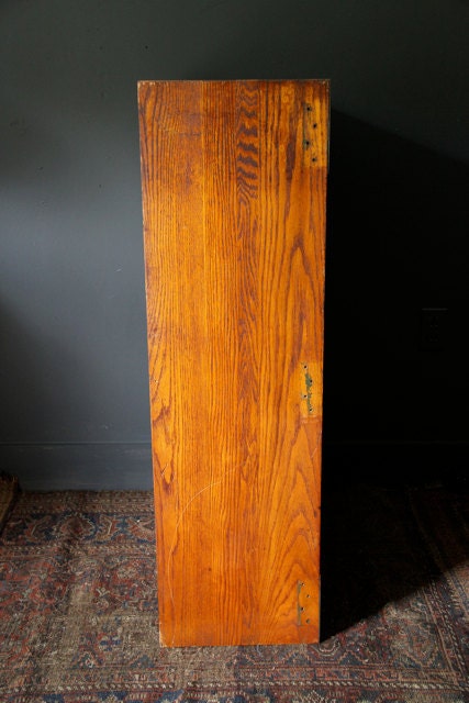 Vintage Oak Post Office Mail Cabinet, Reserved for Kevin